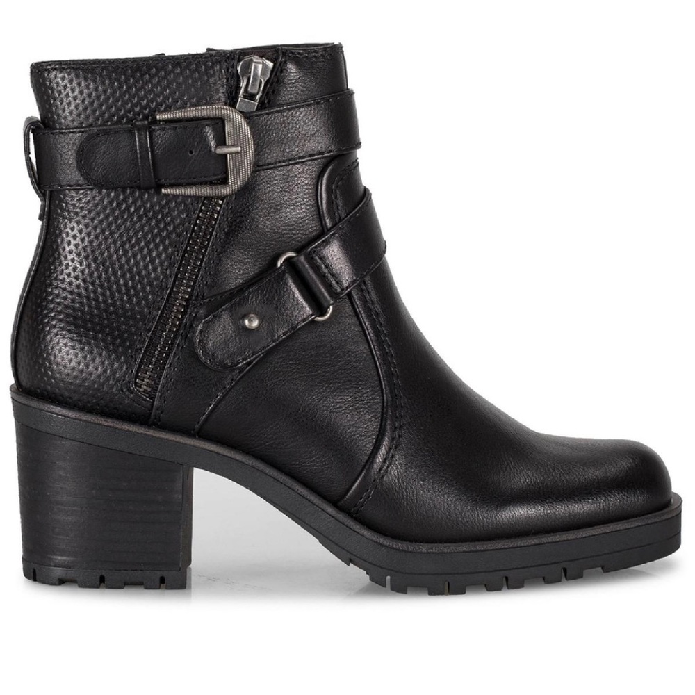 Baretraps Womens Towanda Leather Ankle Almond Toe Booties Shoes Size 5 - Picture 1 of 3